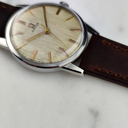 OMEGA Classic Vintage White/Champagner Gold Dial 1961 [REF. 14714]