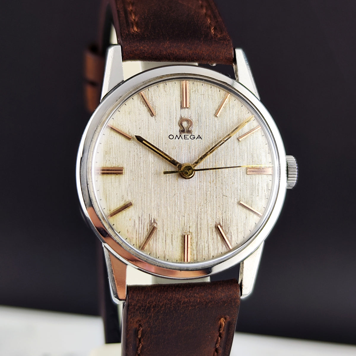 OMEGA Classic Vintage White/Champagner Gold Dial 1961 [REF. 14714]
