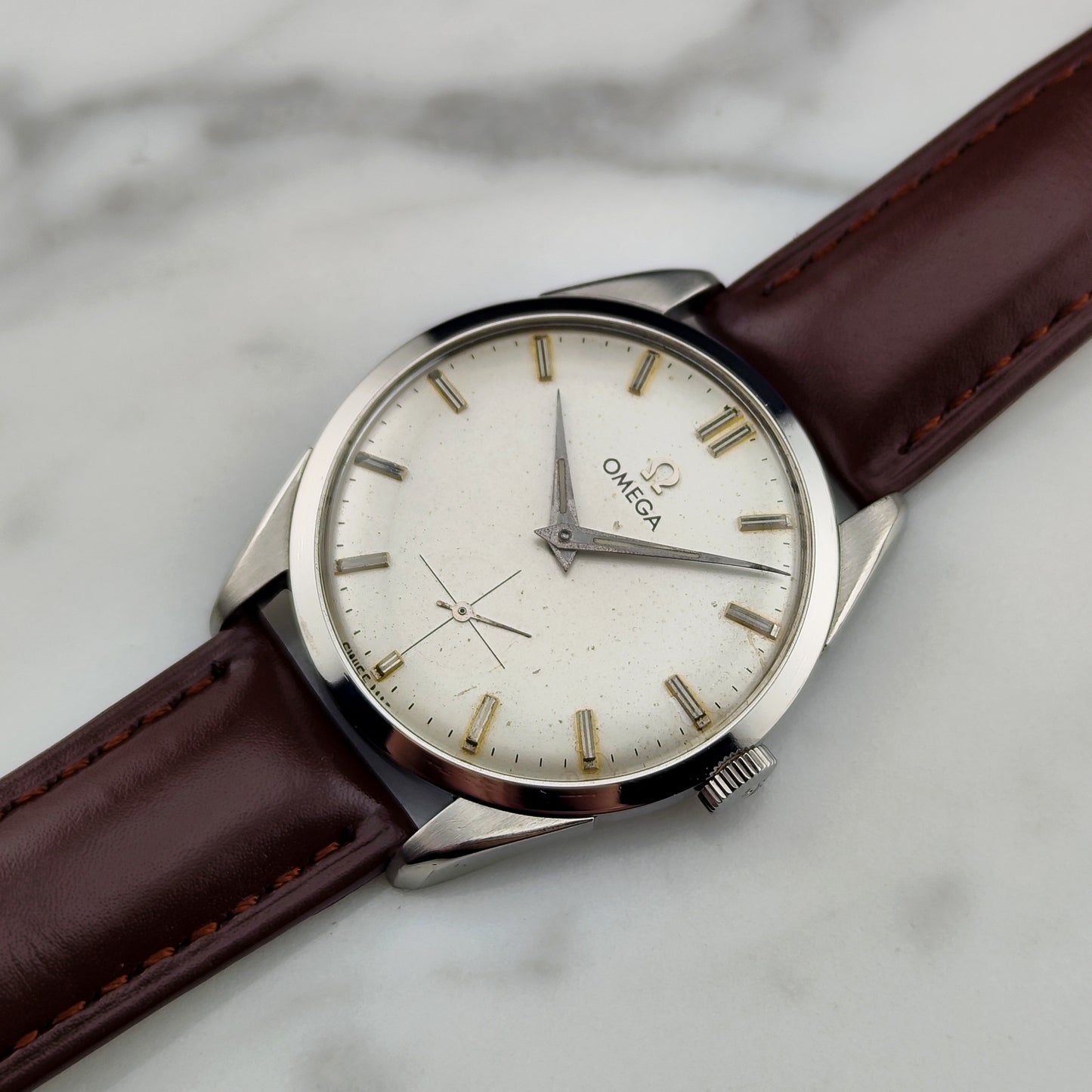 OMEGA Classic White Dial 1958 Serviced 01/2026 [REF. 2900-7]