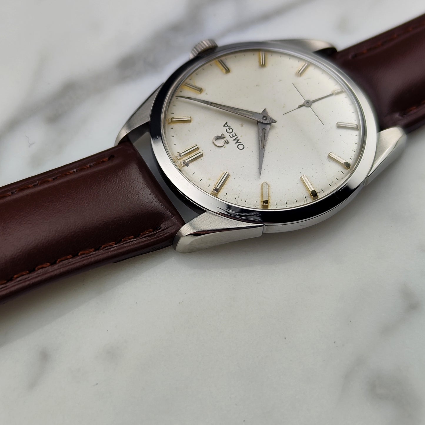 OMEGA Classic White Dial 1958 Serviced 01/2026 [REF. 2900-7]