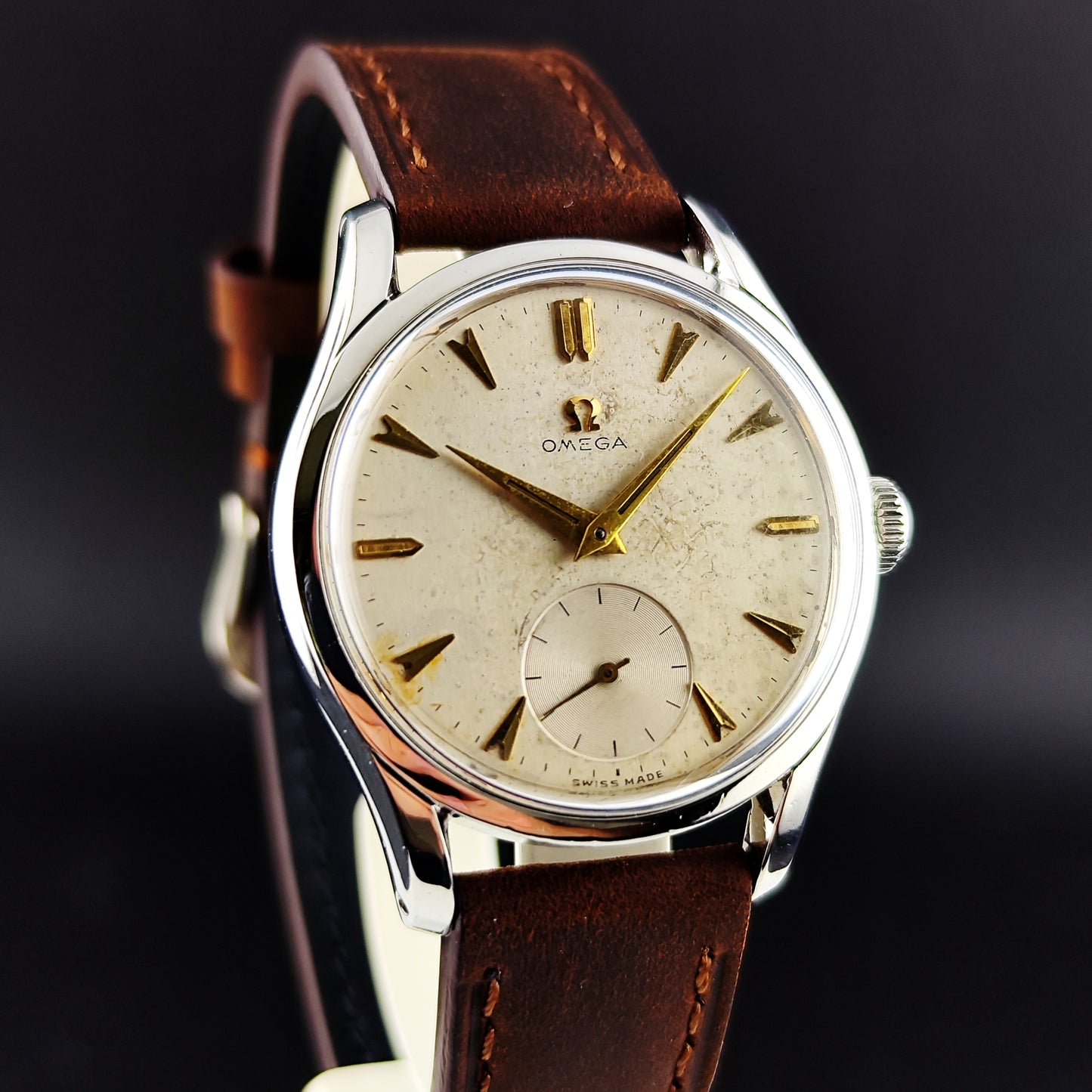 OMEGA Classic White Dial Gold 1952 [REF. 1639]