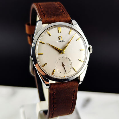 OMEGA Classic White Dial Gold 1956 [REF. 2900-3]