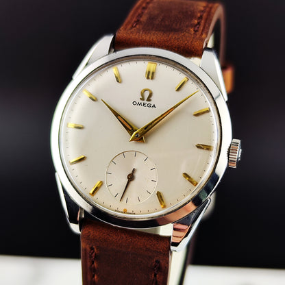 OMEGA Classic White Dial Gold 1956 [REF. 2900-3]