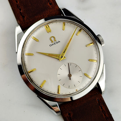 OMEGA Classic White Dial Gold 1956 [REF. 2900-3]
