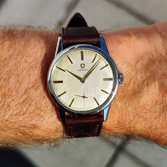 OMEGA Classic White Dial Linen Dial 1960 [REF. 14391]
