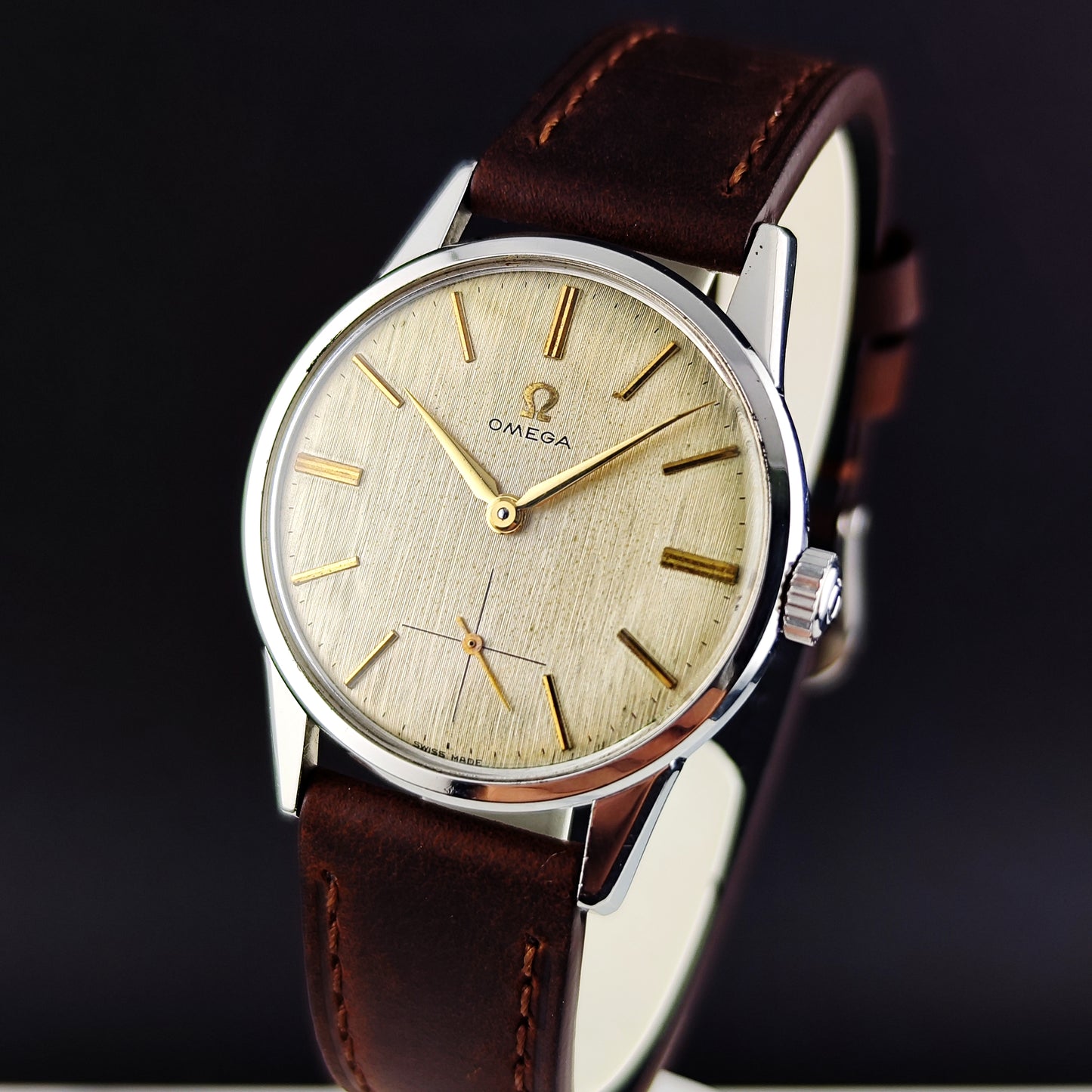 OMEGA Classic White Dial Linen Dial 1960 [REF. 14391]