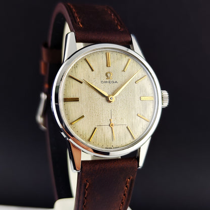 OMEGA Classic White Dial Linen Dial 1960 [REF. 14391]