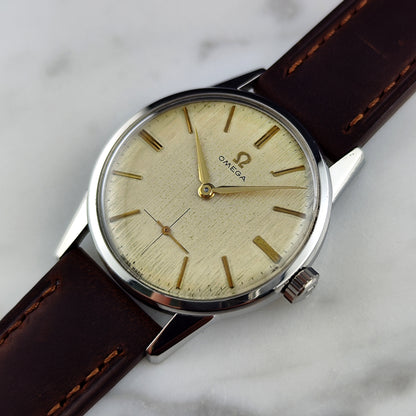 OMEGA Classic White Dial Linen Dial 1960 [REF. 14391]