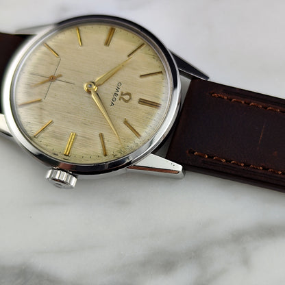 OMEGA Classic White Dial Linen Dial 1960 [REF. 14391]
