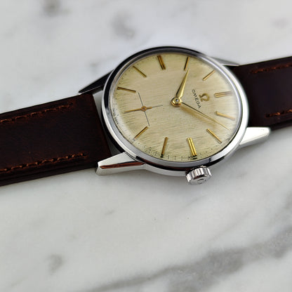OMEGA Classic White Dial Linen Dial 1960 [REF. 14391]