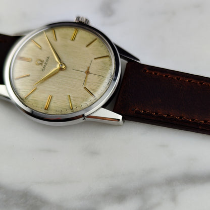 OMEGA Classic White Dial Linen Dial 1960 [REF. 14391]