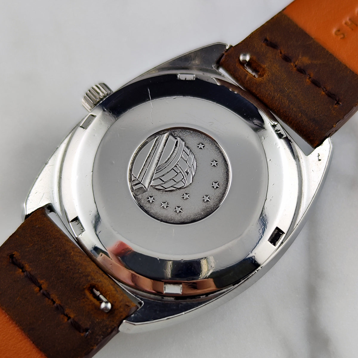 Omega Constellation Automatic Date C-Shape Linen Dial 1968 – Bild 14