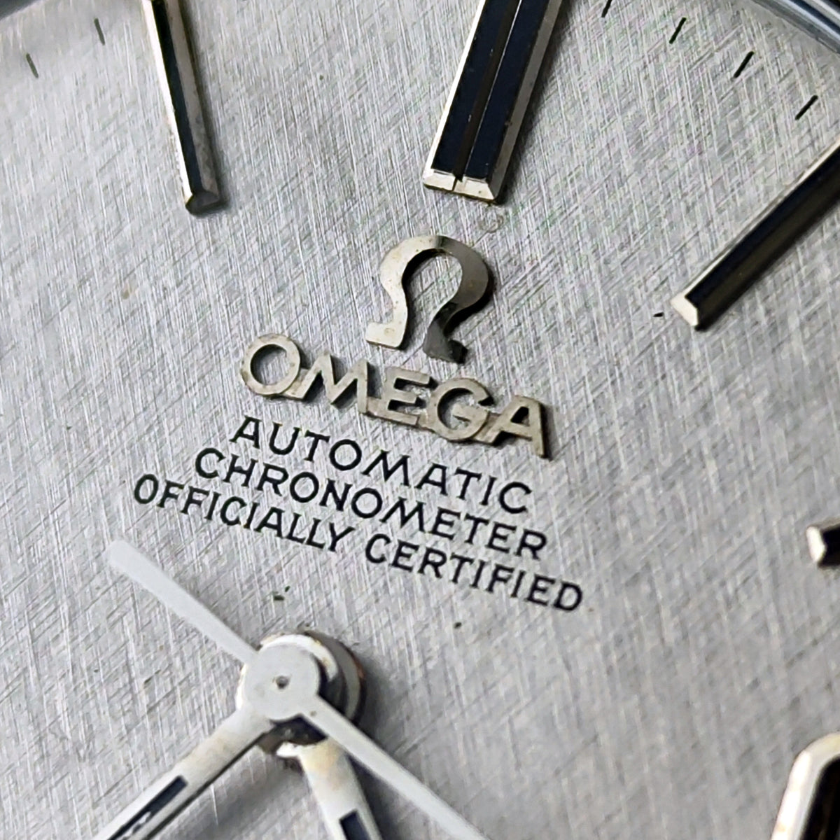 Omega Constellation Automatic Date C-Shape Linen Dial 1968 – Bild 15