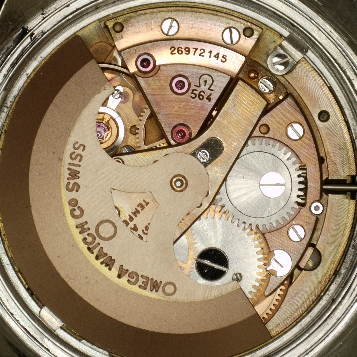 Omega Constellation Automatic Date C-Shape Linen Dial 1968 – Bild 16