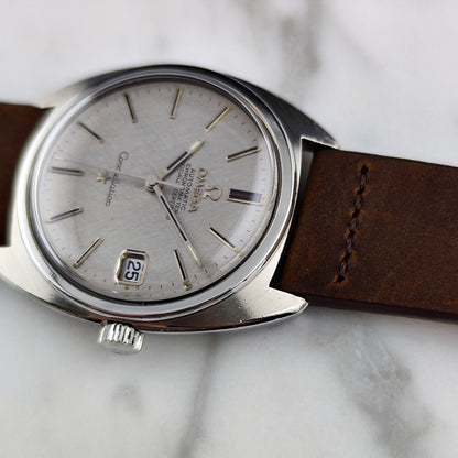 Omega Constellation Automatic Date C-Shape Linen Dial 1968 – Bild 9