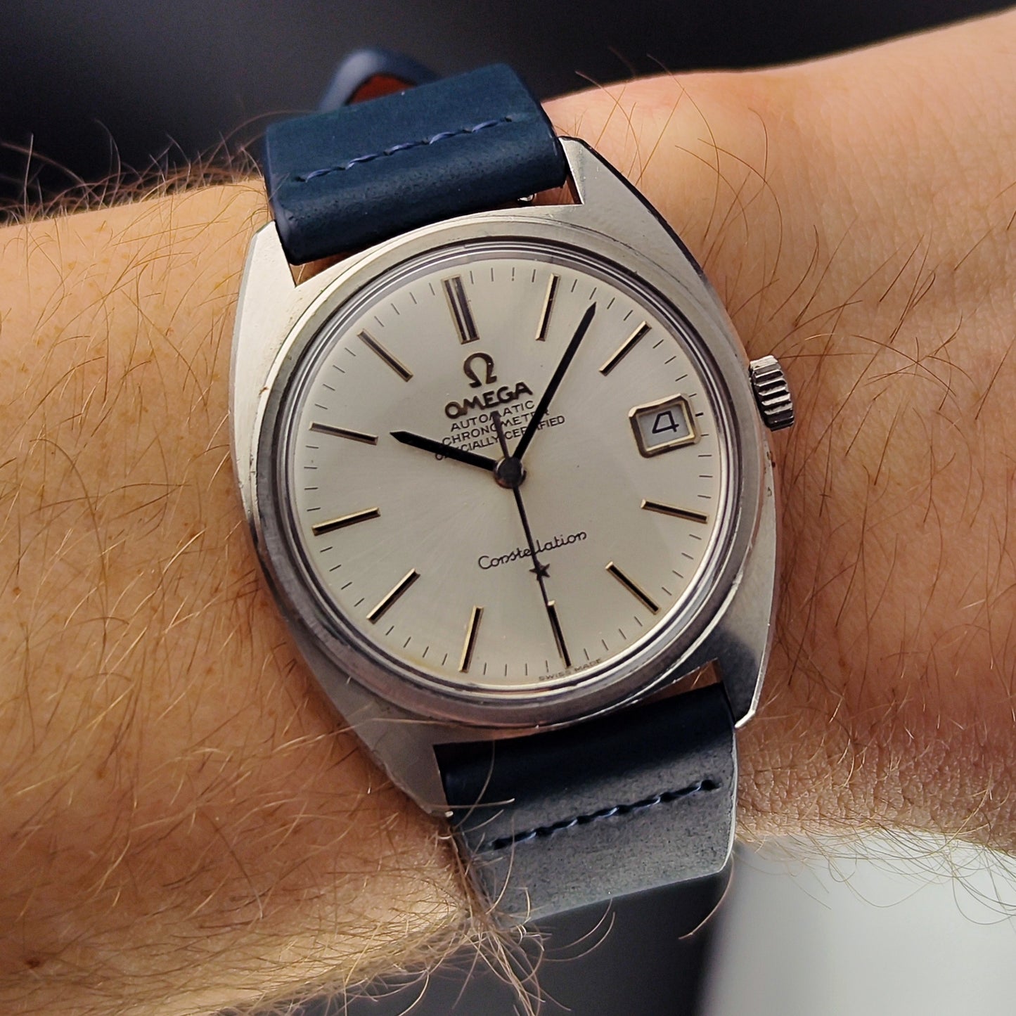 OMEGA Constellation C-Shape Date Steel 1968 [REF. 168.017]