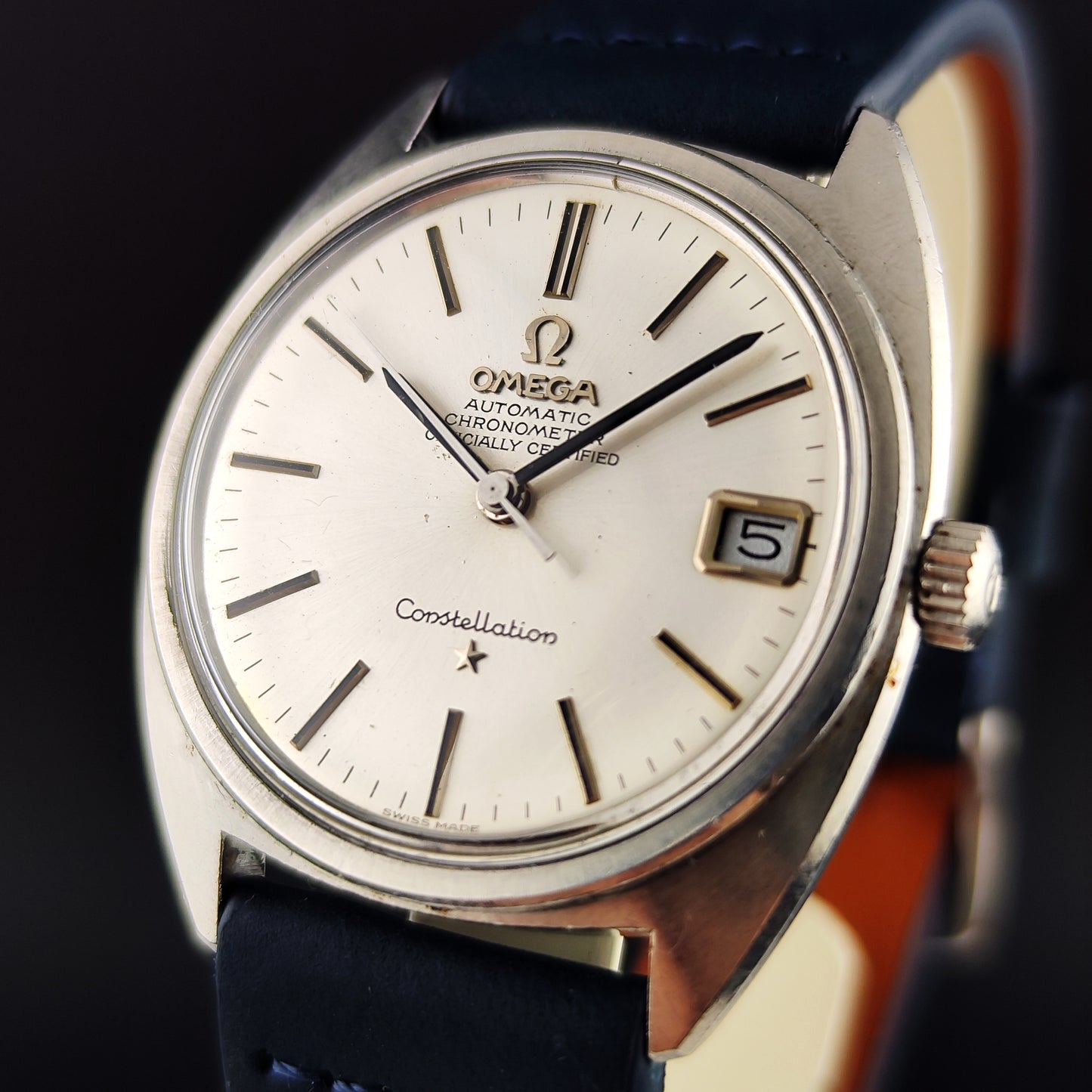 OMEGA Constellation C-Shape Date Steel 1968 [REF. 168.017]