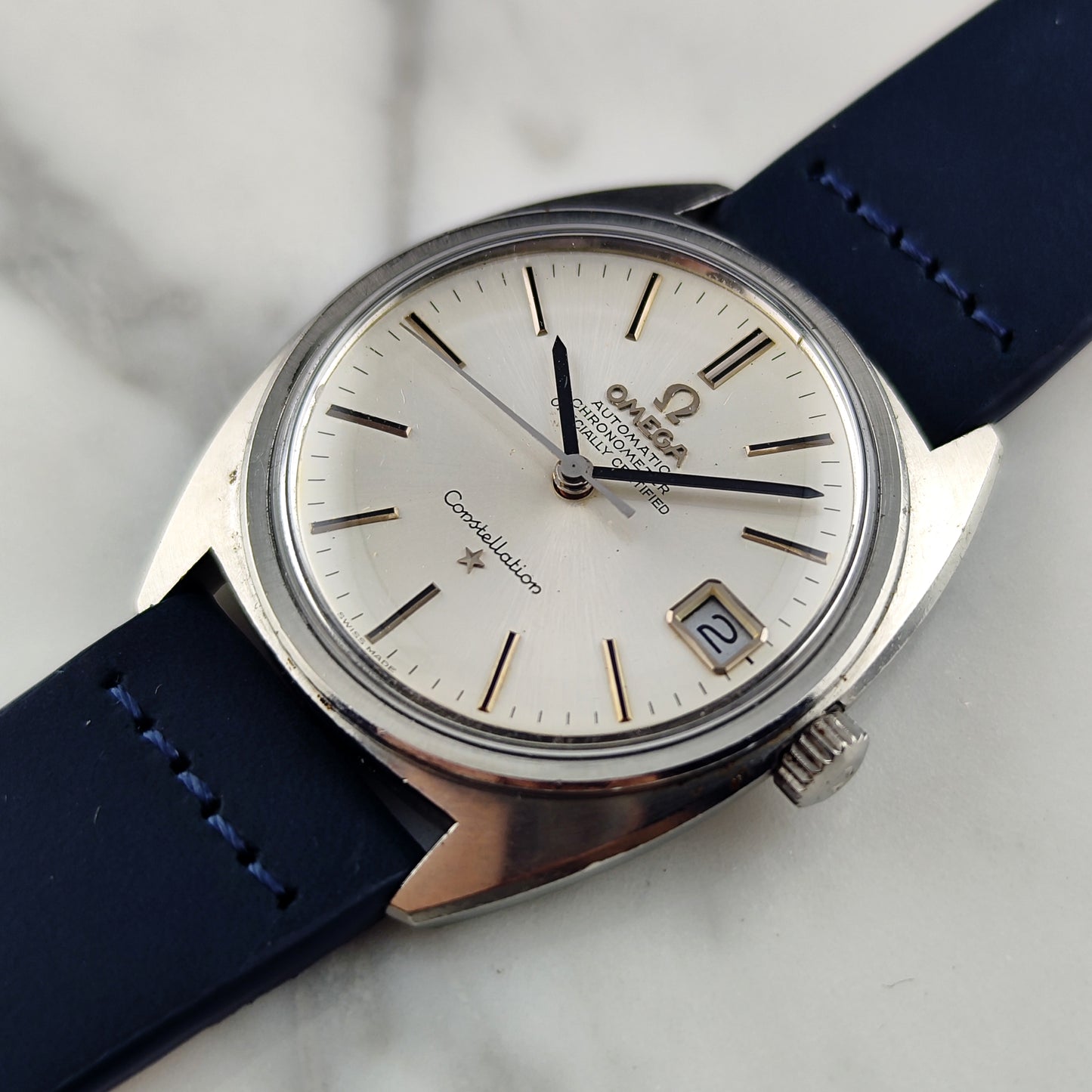 OMEGA Constellation C-Shape Date Steel 1968 [REF. 168.017]