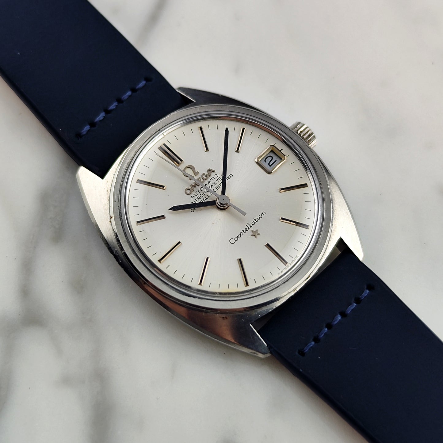 OMEGA Constellation C-Shape Date Steel 1968 [REF. 168.017]