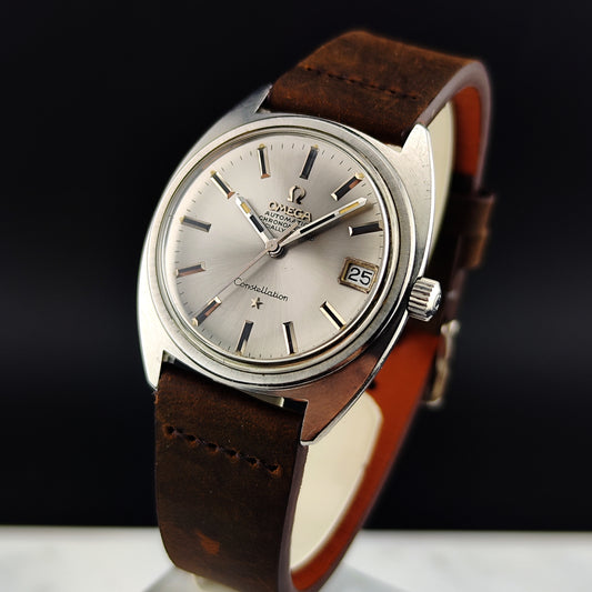 OMEGA Constellation C-Shape Date Steel Silver Dial 1970 [REF. 168.017]