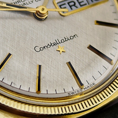 OMEGA Constellation C-Shape Gold White Dial German Day-Date 1970 [REF. 168.029]