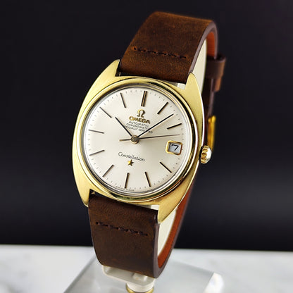 Omega Constellation C-Shape Gold White Dial 1966 Serviced 07/2026 [REF. 168.017]