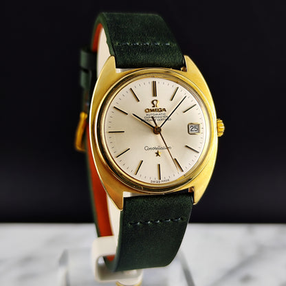 OMEGA Constellation C-Shape Gold White Dial 1966 [REF. 168.017]