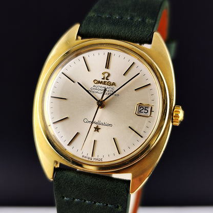 OMEGA Constellation C-Shape Gold White Dial 1966 [REF. 168.017]