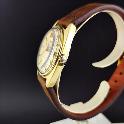 Omega Constellation C-Shape Gold White Dial 1966 [REF. 168.017]