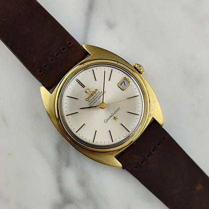 Omega Constellation C-Shape Gold White Dial 1966 Serviced 07/2026 [REF. 168.017]