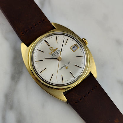 Omega Constellation C-Shape Gold White Dial 1966 Serviced 07/2026 [REF. 168.017]