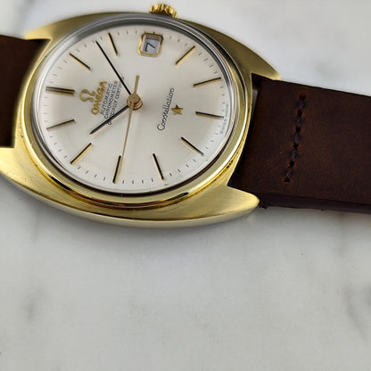 Omega Constellation C-Shape Gold White Dial 1966 Serviced 07/2026 [REF. 168.017]