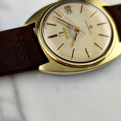 Omega Constellation C-Shape Gold White Dial 1966 [REF. 168.017]