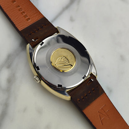 Omega Constellation C-Shape Gold White Dial 1966 [REF. 168.017]