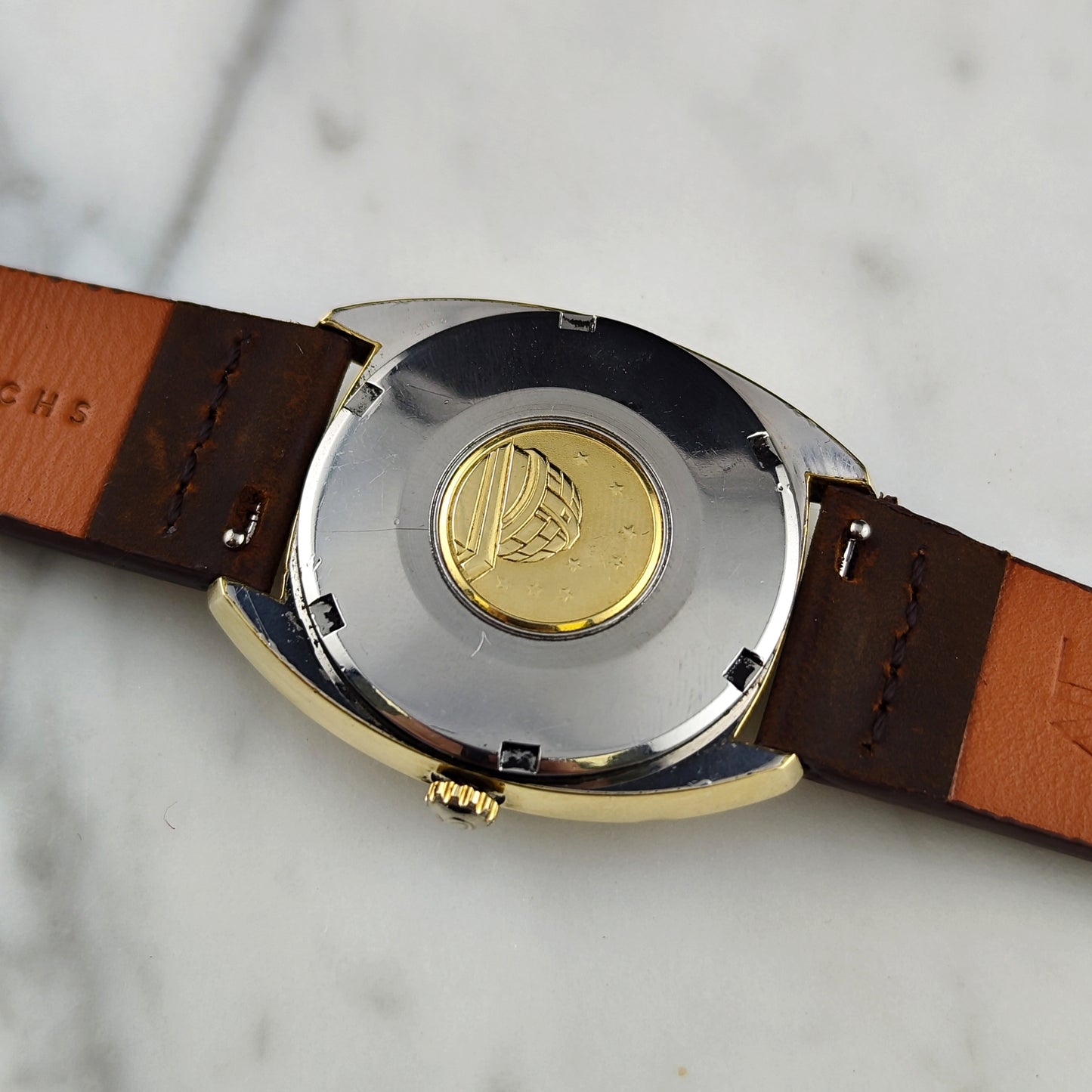Omega Constellation C-Shape Gold White Dial 1966 Serviced 07/2026 [REF. 168.017]