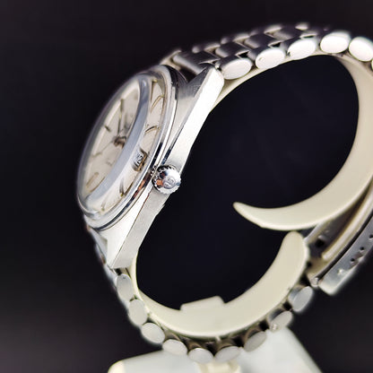 Omega Constellation C-Shape Linen Dial German Day-Date 1968 [REF. 168.019]