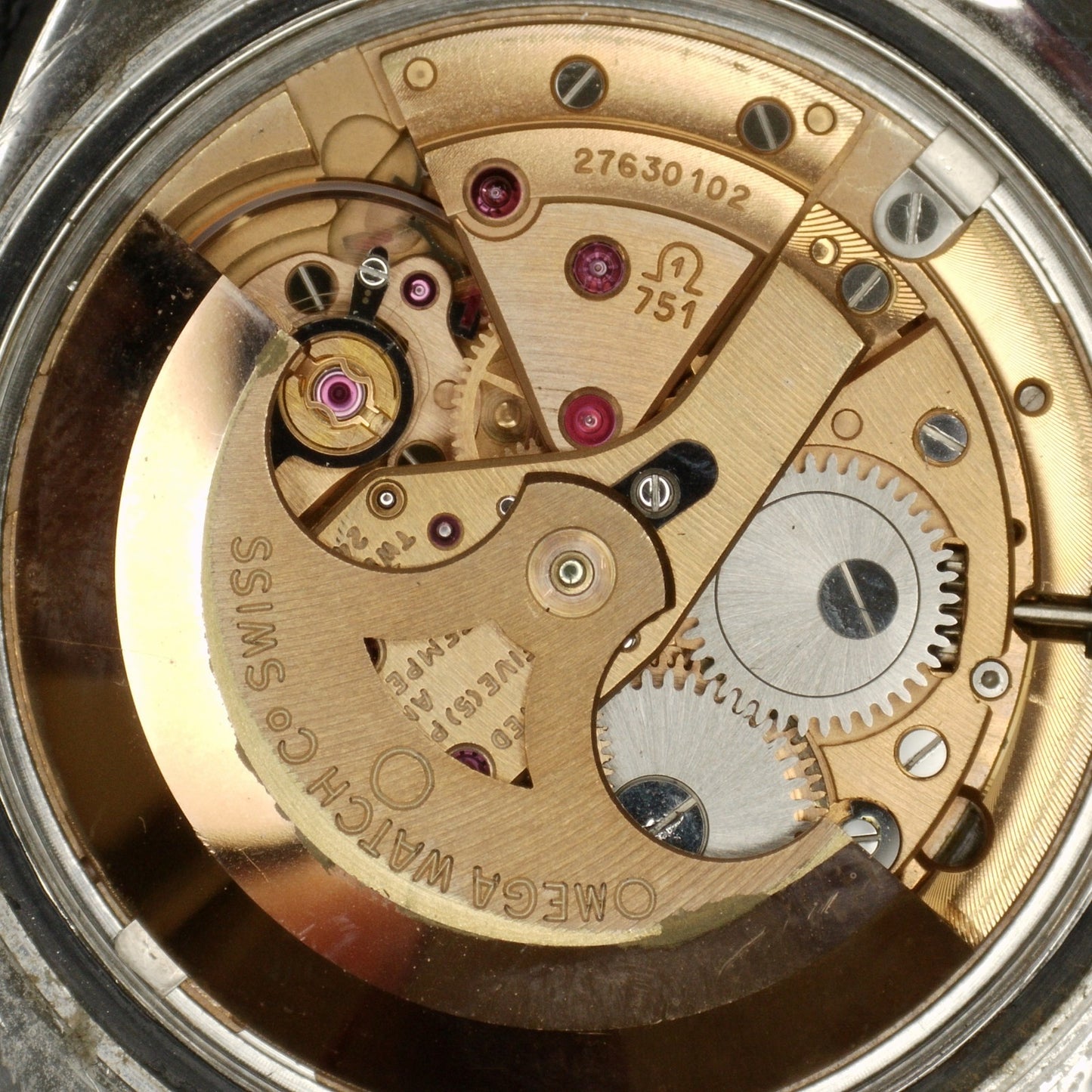 Omega Constellation C-Shape Linen Dial German Day-Date 1968 [REF. 168.019]