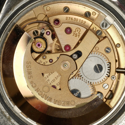 Omega Constellation C-Shape Linen Dial German Day-Date 1968 [REF. 168.019]