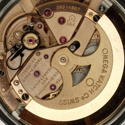 OMEGA Constellation C-Shape Linen Dial Silver 1968 [REF. 168.017]