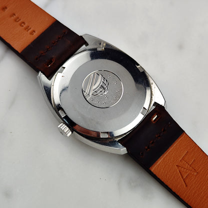 OMEGA Constellation C-Shape Linen Dial Silver 1968 [REF. 168.017]