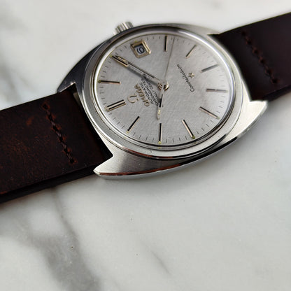 Omega Constellation C-Shape Silver Linen Dial 1968 [REF. 168.017]