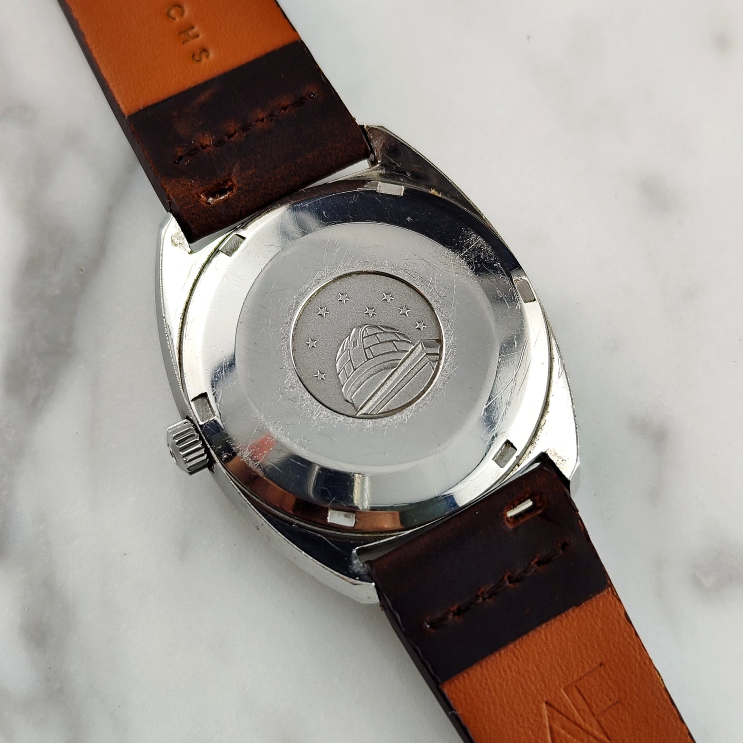 Omega Constellation C-Shape Silver Linen Dial 1968 [REF. 168.017]