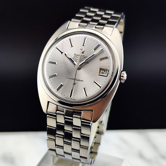 OMEGA Constellation C-Shape Rare Steel Bracelet Config 1966 [REF. 168.017]