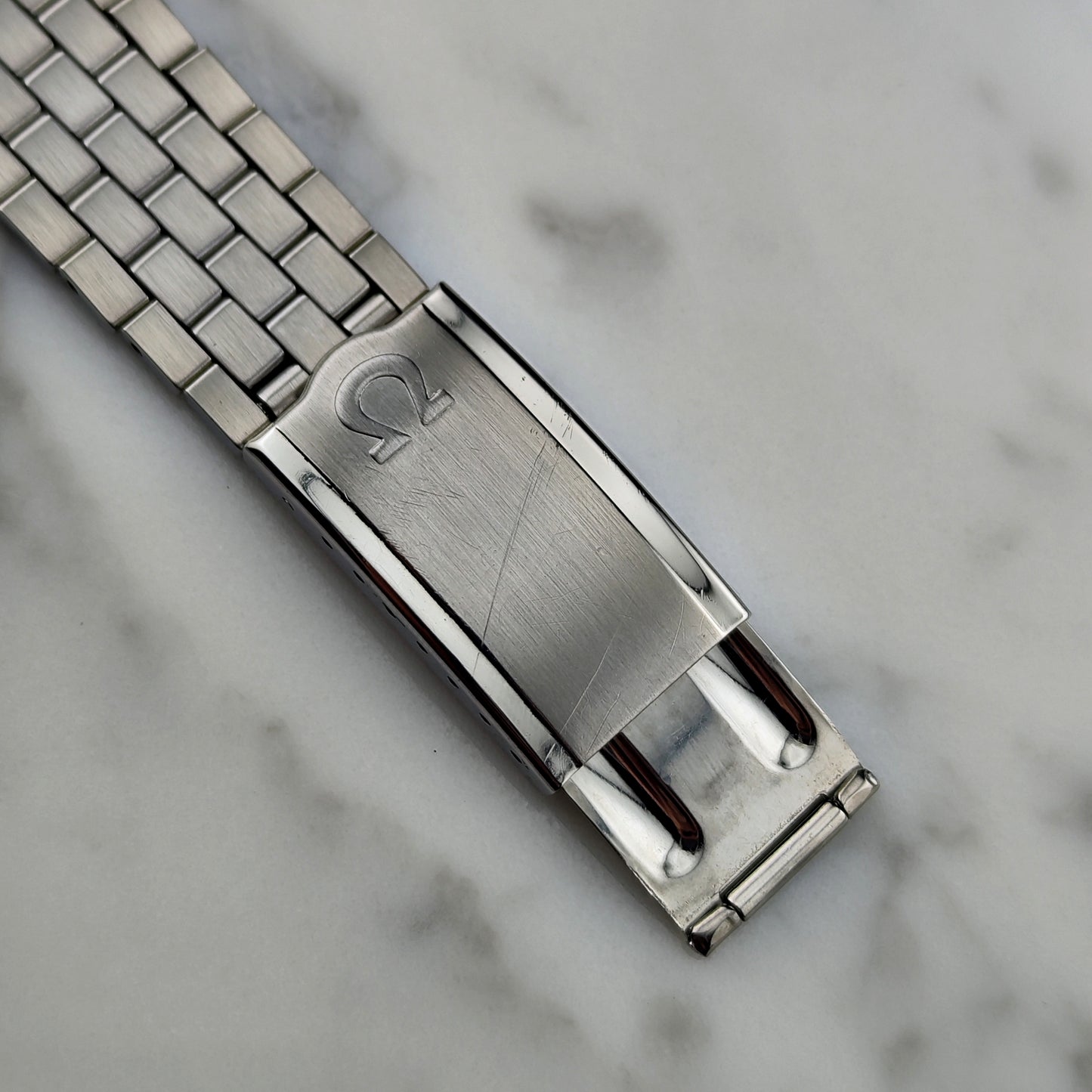 OMEGA Constellation C-Shape Rare Steel Bracelet Config 1966 [REF. 168.017]