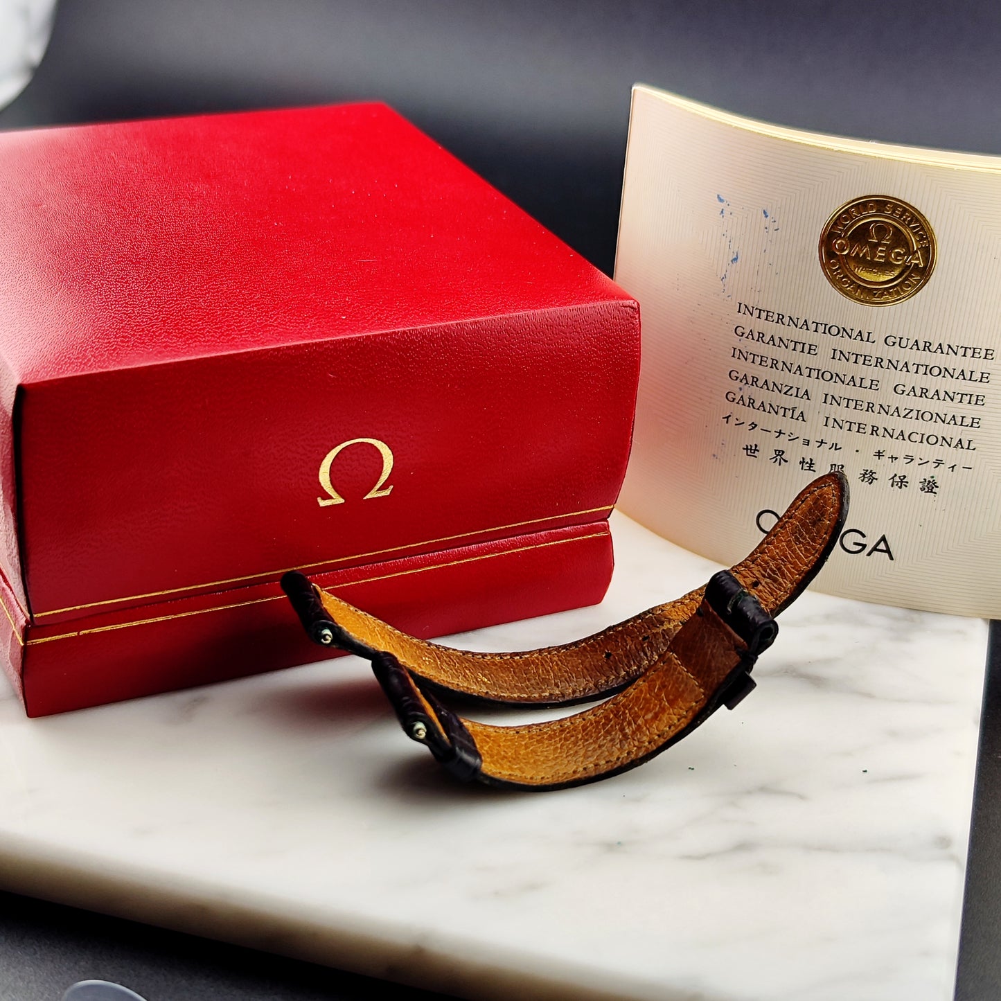 OMEGA Constellation Chronometer Box and Papers Fulltset 1966 [REF. 168.010]