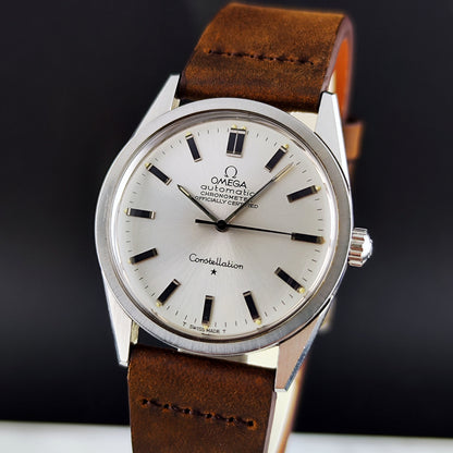 Omega Constellation Chronometer Automatic Silver Dial 1968 Serviced 09/2026 – Bild 3