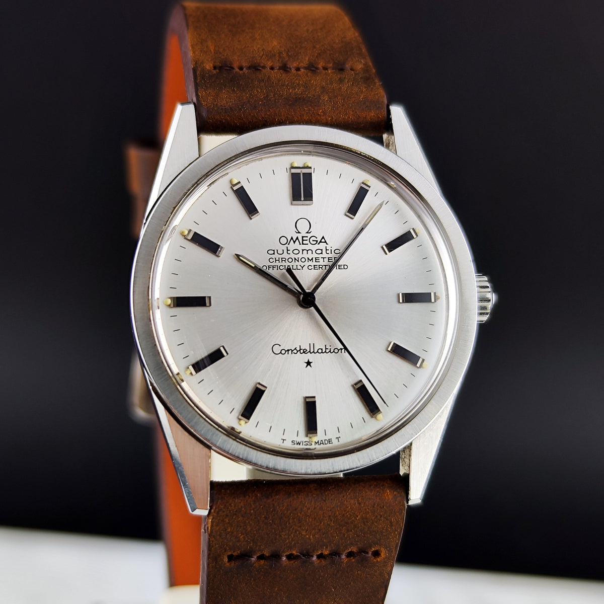 Omega Constellation Chronometer Automatic Silver Dial 1968 Serviced 09/2026 – Bild 4