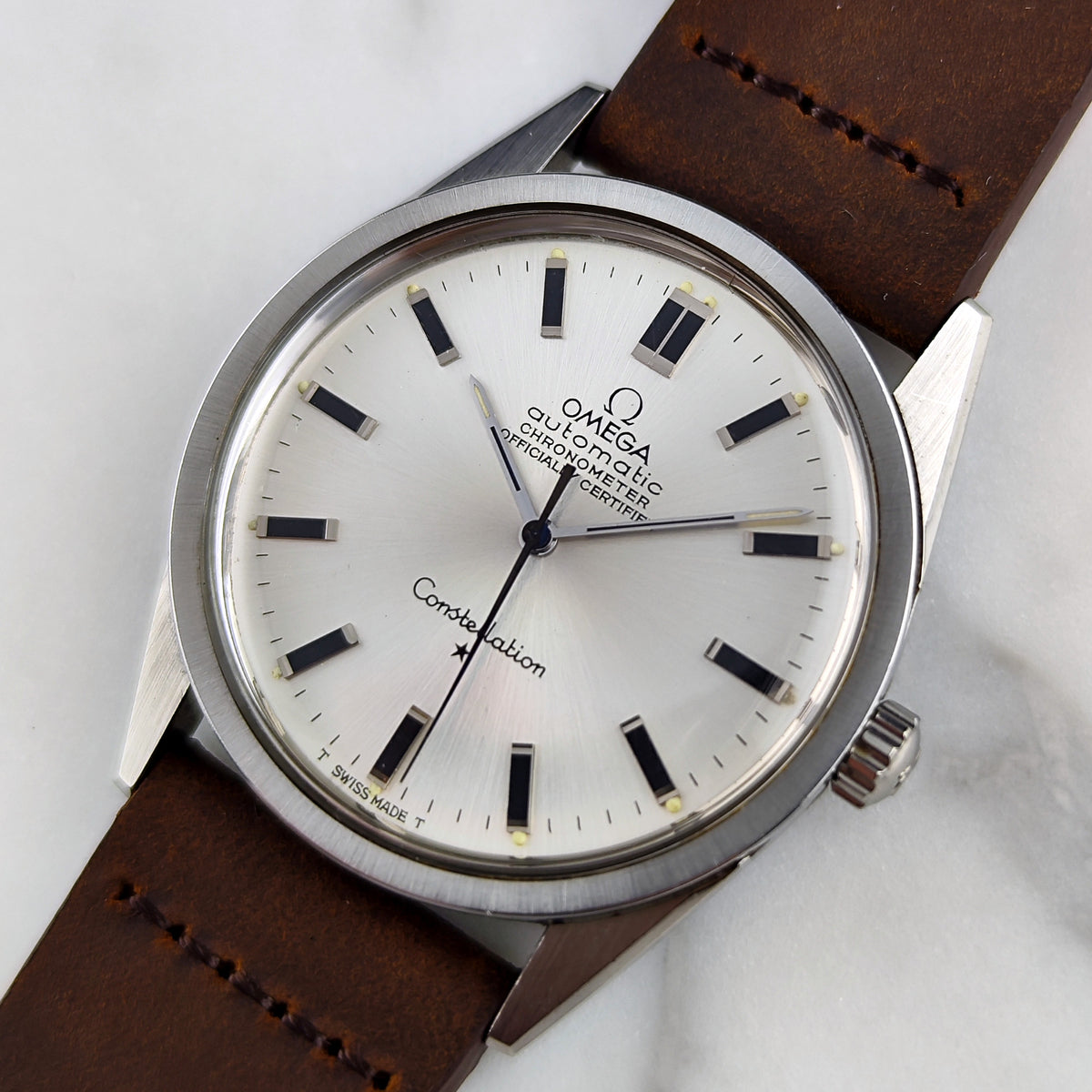 Omega Constellation Chronometer Automatic Silver Dial 1968 Serviced 09/2026 – Bild 7