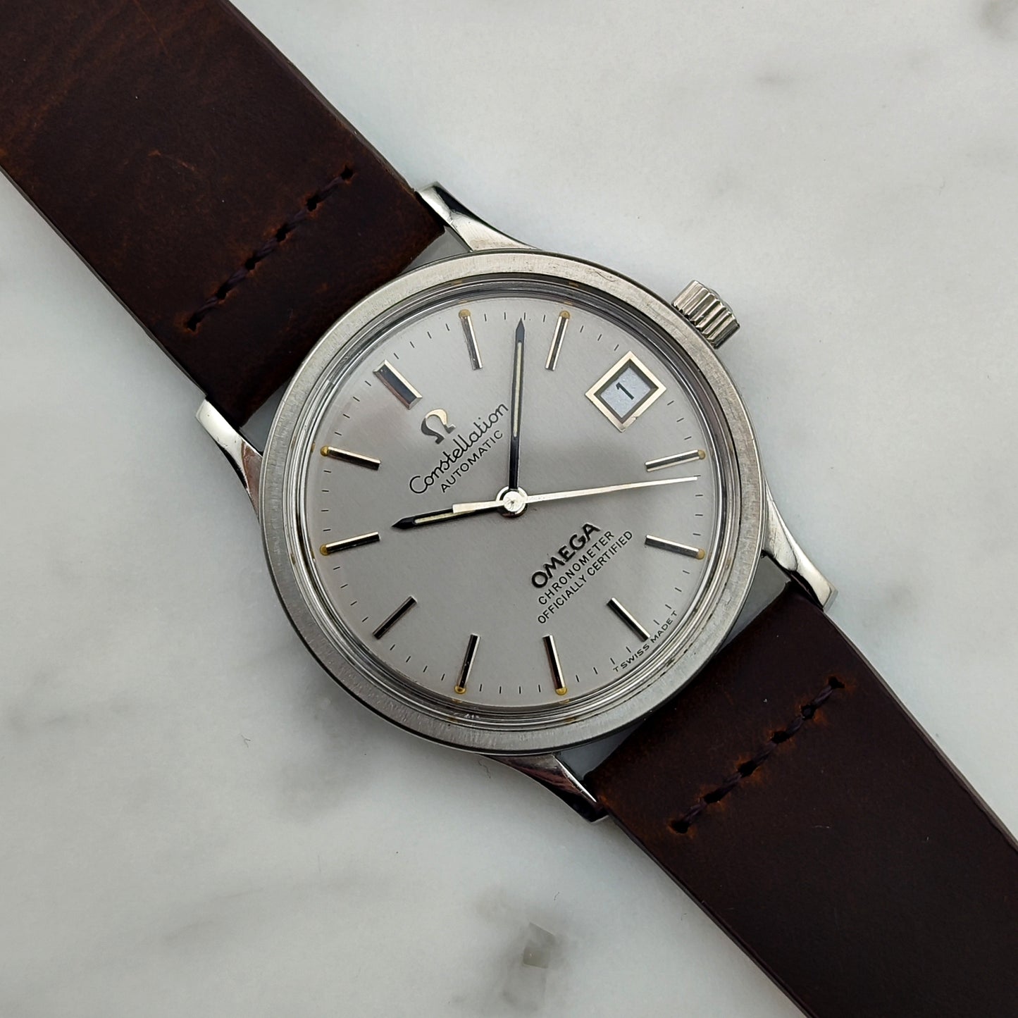 OMEGA Constellation Chronometer with Box | Serviced 01/2026 [REF. 168.033]