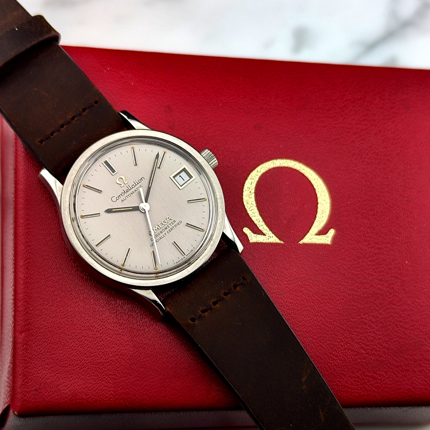 OMEGA Constellation Chronometer with Box | Serviced 01/2026 [REF. 168.033]